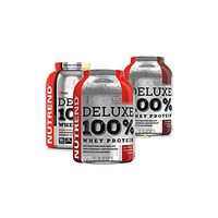 Whey Protein Powder Deluxe 100% by Nutrend Flavor Lemon Cheesecake 2250g Amino Acid (BCAA) Quickly digestible WPC Isolate WPI CFM contribute to Muscle Growth