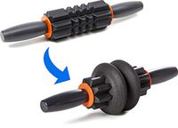 Brazyn Morph Stick - Multi-Purpose, Adjustable, Portable Travel Muscle Stick Massager for Yoga/Fitness Myofascial Release Massage - 13 inches - Navy Blue