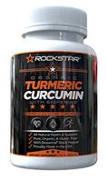 Turmeric Curcumin | Organic | with Bioperine 1500mg by Rockstar | Highest Potency Available. Premium Pain Relief & Joint Support with 100% Pure Formula. Non-GMO,Turmeric Capsules with Black Pepper
