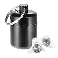 Noise Cancelling Earplugs for Sleeping, Concerts,Bar!Ear Plugs with Aluminum Storage Bottle Storage,Noise Reduction, Fidelity