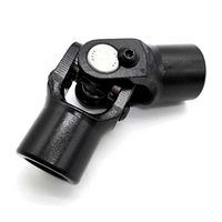 JSD SJU026 3/4" Round x 3/4" Round Black Single Universal Steering Shaft U Joint