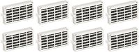 Refrigerator Air Filter Replacement Compatible with Whirlpool Fresh Flow W10311524 AIR1, 8 Filters