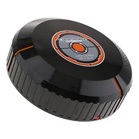 Robot Vacuum Cleaner Automatic Floor Dust Edge Sweeping Tool For Home Black