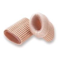 Pack of 3 Gel Toe Sleeves (Fully Coated; Medium)