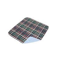 Essential Medical Supply Quik-Sorb Reusable Underpad 34"x36" Plaid - 1 ea, Pack of 3