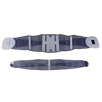 Zer one Back Support Wide with Stay Double Pull Lumbar Brace Belt Waist Back Support Brace for Reducing Pain Keeping Warm(XL)