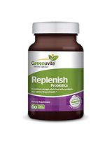 Greenuvite Replenish Adults Organic Probiotics (60 Veg. Caps)