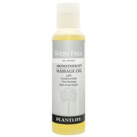Plantlife Scent Free Massage Oil - 4 oz.