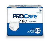 First Quality Nu-Fit Protective Underwear Large 44"-58" 50/bag