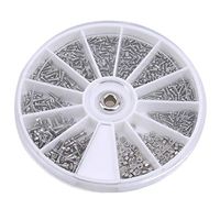 Weiy Eyeglasses Repair Kit Sunglasses Screw Box Set Screws for Eyeglasses Sunglass Spectacles Watch,Set of Screw Boxes (600pcs)