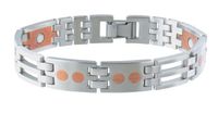 Sabona Stainless/Copper Link Magnetic Bracelet -X-Large