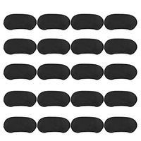 Ahoney Eye Mask Shade Cover, 20 Pack Blindfold Travel Sleep Mask Night Sleeping Cover with Nose Pad, Light Guide Relax Cover Black