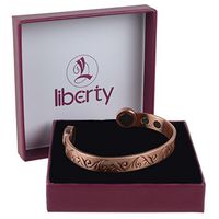 Garland 6 Magnet Superstrong Copper Liberty Health Bracelet - Extra Large