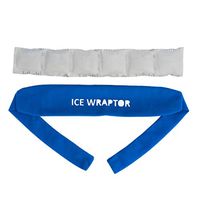 Blue Ice Wraptor Bandana, Keep Your Neck, Head, and Joints Cool, One Size Fits All, Fits Ice Packs up to 2.5” x 15”, Includes 1 ThemaFreeze Insert (6 x 1 Cell: 2.5" x 15")