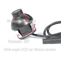 BW® 360 Degree Eyeball CCD Waterproof Vehicle Backup Camera with Ruler Line and Wide Angle
