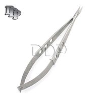DDP SCISSOR CASTRO 14CM CURVED FLAT WITH HOLE