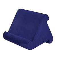 Fghuim Multi-Angle Soft Pillow Foldable Tablet Soft Pillow Lap Holder Stand Book Rest Reading Support Cushion for, Foldable Triangular, Used On Bed, Desk, Lap, Floor, Couch