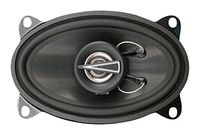 Lanzar Upgraded 2 Way Coaxial Speakers - Standard 4" x 6" Full Range Sound 240 Watt and 4 Ohms Impedance Injection Cone 85 - 20 KHz Frequency Response and 10 Oz Magnet Structure - MX462