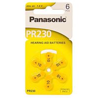 Panasonic Hearing Aid Batteries Size 10, 60pcs + 2 AAA Panasonic Alkaline Batteries