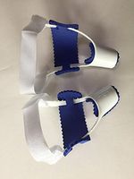 MyBreeze@ [1 Pair] Bunion Device Hallux Valgus Orthopedic Braces Toe Correction Foot Care Corrector Thumb Big Bone Orthotics Toe Separators Toe Straightener (FOOT-BL)
