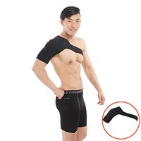 Shoulder Brace for Men, with Rotator Cuff Support and Adjustable Compression Sleeve, Lightweight and Breathable, Prevents Dislocations & Speed Up Recovery,L