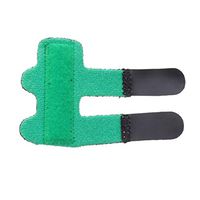 HEALLILY Trigger Finger Splint Breathable Mallet Finger Brace Support Protector for Broken Finger Tendon Pain Relief - Green