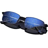 German Smart Zoom Reading Glasses Reading Glasses for Men Ladies (Black, 200)