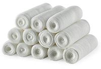Gauze Bandage Rolls - Pack of 12, 3” x 4.1 Yards Per Roll Medical Grade Gauze Bandage and Stretch Bandage Wrapping for Dressing All Types of Wounds and First Aid Kit by MEDca