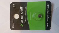 Enercell 319 1.55V/21mAh Silver-Oxide Button Cell Battery