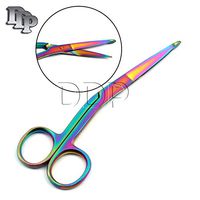 DDP Rainbow Color, HI Level Bandage Scissors, 5 1/2"