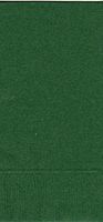 50 Plain Solid Colors Dinner Hand Towel Napkins Paper - Hunter Green