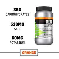Science in Sport Go Electrolyte Energy Drink Powder, Orange Flavor Sports Performance & Endurance Supplement - 1.25 lb