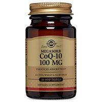 Solgar Megasorb CoQ-10 Softgels, 100 Mg, 30 Count