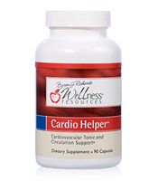 Cardio Helper with Resveratrol, Hawthorne, Horse Chestnut and Grape Seed Extract for Blood Pressure, Fluid Retention, and Varicose Veins