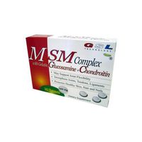 GSL - MSM Complex with Glucosamine & Chondroitin 500 mg, 30 Tablets