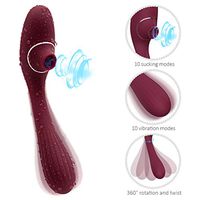 Powerful Cordless Wand Massager Handheld with Multi Speeds Personal Rechargeable Waterproof Massager Therapy Body Massager for Muscle Aches and Sports Recovery