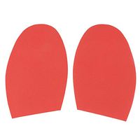 SUPVOX 1 Pair Metatarsal Pad Ball of Foot Cushion All Day Pain Relief and Comfort for Women Men Red