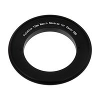 Fotodiox 72mm Macro Reverse Mount Adapter, for Canon EOS 1D, 1DS, Mark II, III, IV, 1DC, 1DX, D30, D60, 10D, 20D, 20DA, 30D, 40D, 50D, 60D, 60DA, 5D, Mark II, Mark III, 7D, Rebel XT, XTi, XSi, T1, T1i, T2i, T3, T3i, T4, T4i, C300, C500