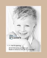 14x18 Dune / Scotch Mist Custom Mat for Picture Frame with 10x14 opening size (Mat Only, Frame NOT Included)