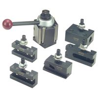 Phase II 251-111 100WST 6 Pc Wedge Q/C Tool Post Set-Lathe Swing 9"-12"