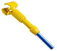 M2 Professional 60" Jaws Style Metal Wet Mop Handle - Blue (Case of 12)