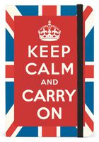 Keep Calm and Carry on Small Lined Notebook