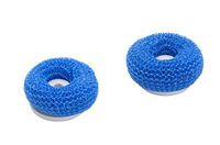 Good Cook Touch Soap Dispensing Kitchen Heavy Duty Mesh Palm Brush, 2-Pack Refills