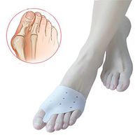 guohanfsh Toe Bunion Hallux Valgus Corrector Orthotics Feet Care Bone Thumb Adjuster Correction Pedicure Straightener White