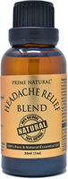 Headache Relief Essential Oil Blend 30ml / 1oz - Natural Pure Undiluted Therapeutic Grade for Aromatherapy, Scents & Diffuser - Tension, Relaxation, Stress Relief, Calming