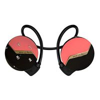 I-kool Sport-101 Bluetooth Headphones Bluetooth Headsets Compact wireless Sport Headphone for Running Compatible with iPhone, iPad, Samsung, Other Bluetooth Devices (Pink)