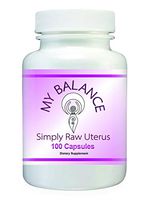 Simply Raw Uterus Glandular for Women's Health. Raw Bovine Uterus Glandular 100 Capsules for Hormonal Support.