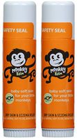 Monkey Balm All Natural Skin Care for Kids, Babies, and Adults | Helps Heal Eczema, Psoriasis, Dry and Cracked Skin, Bug Bites, Rashes, and Sunburns (0.6oz - 2 Sticks)