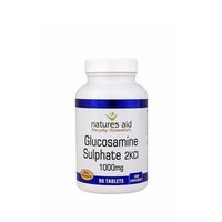Natures Aid Glucosamine Sulphate 2KCl 1000mg Twin Pack (2 x 90 Tablets) by Natures Aid