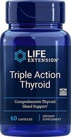 Life Extension Triple Action Thyroid Capsules, 60 Count